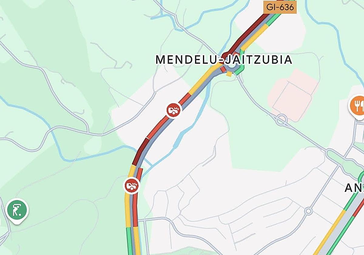 Una imagen del lugar del accidente.