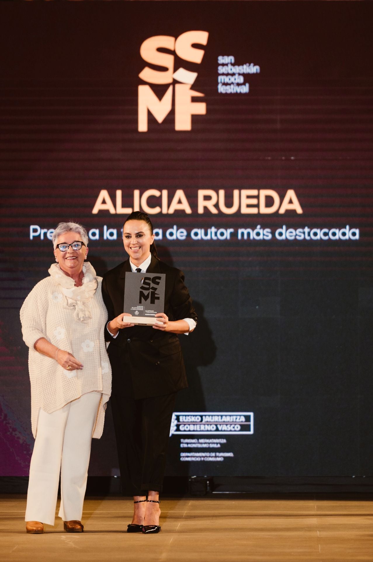 Entrega de premios en San Sebastián Moda Festival