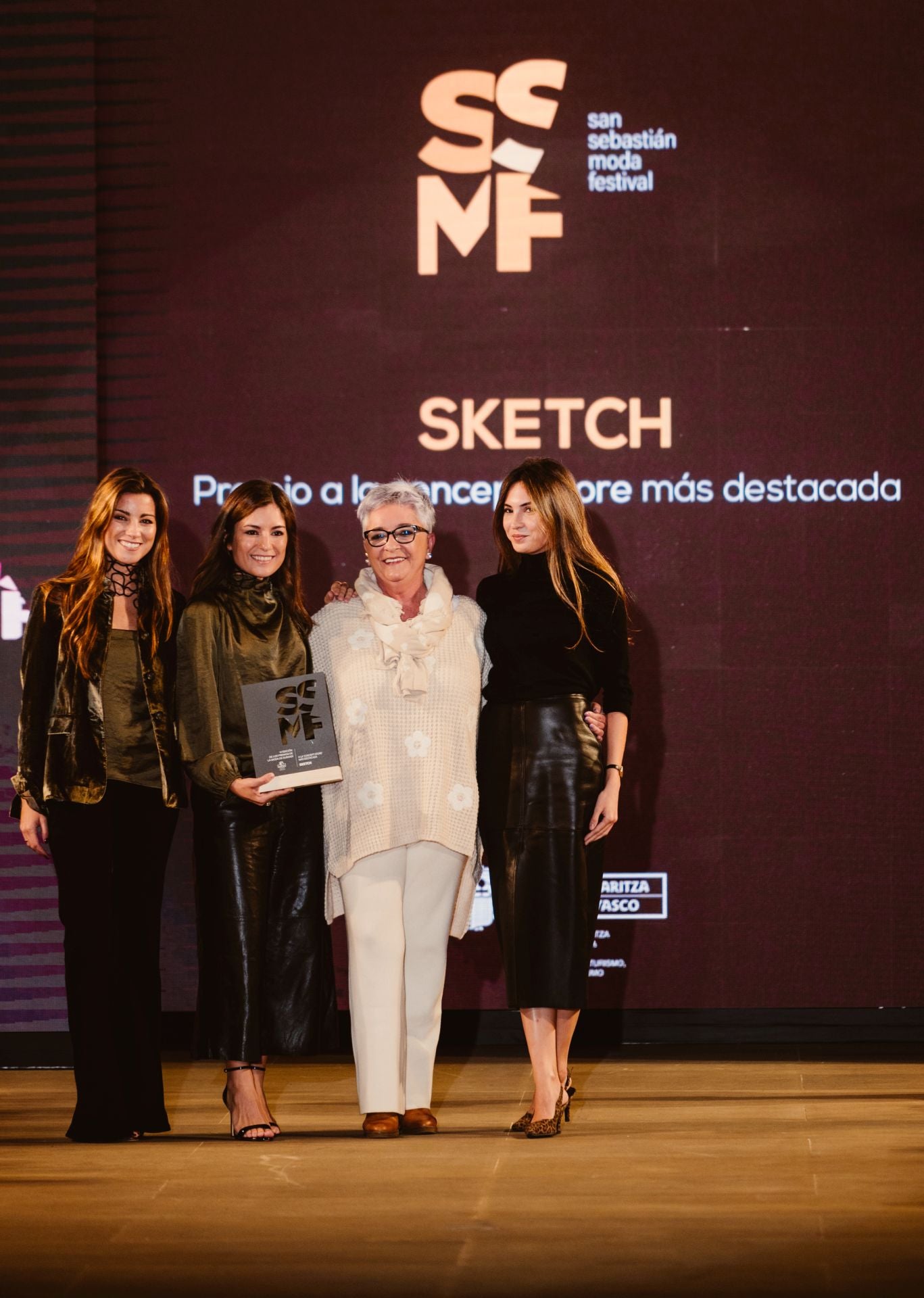 Entrega de premios en San Sebastián Moda Festival
