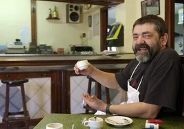 Larra, cuando dejó el grupo y se dedicó a la hostelería.