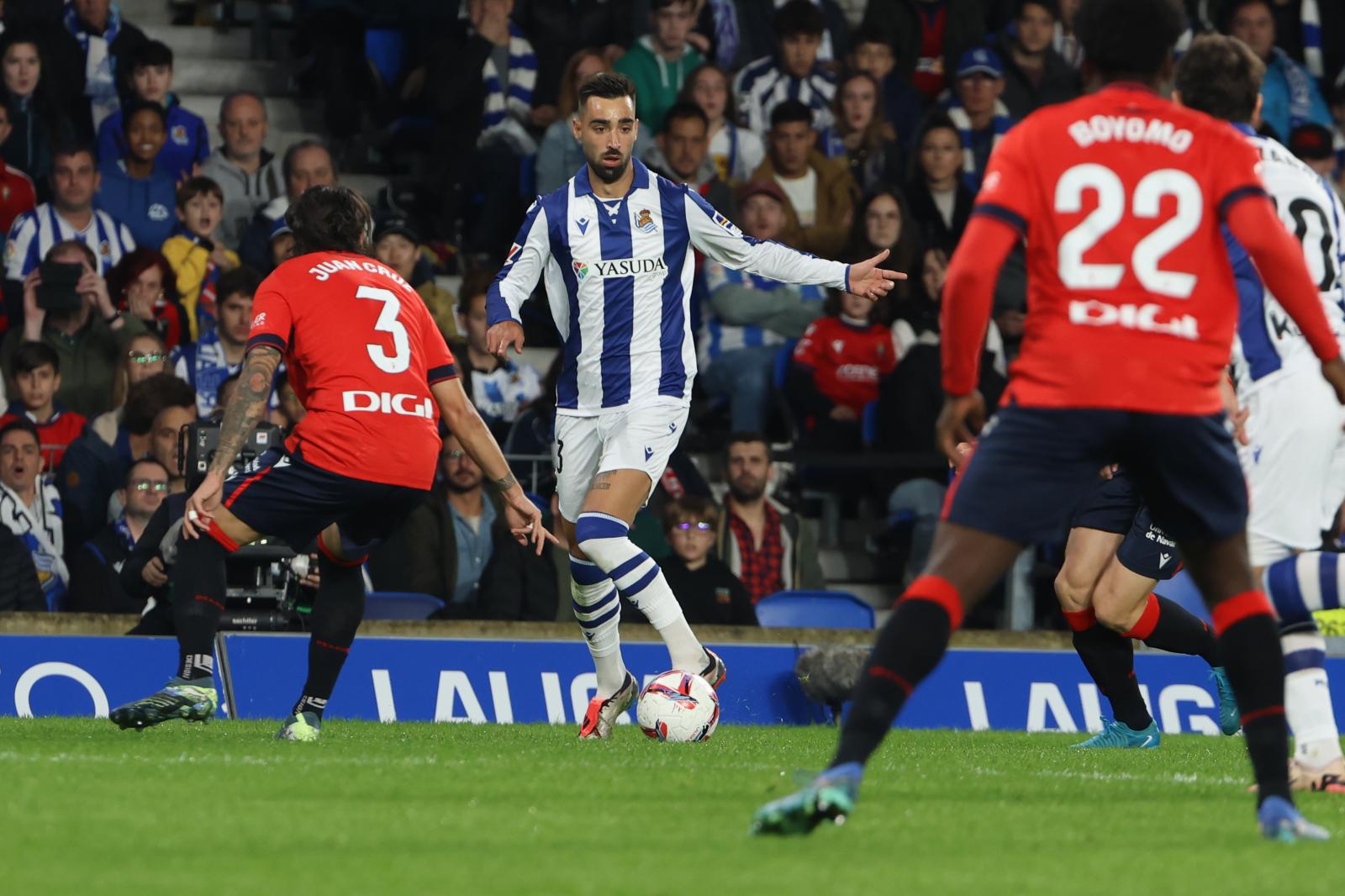 El 1x1 de los jugadores de la Real Sociedad ante Osasuna. Y tú, ¿qué puntuación les das?