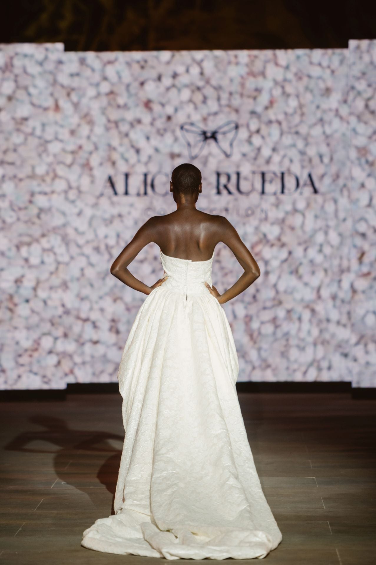 El desfile de Alicia Rueda, en imágenes
