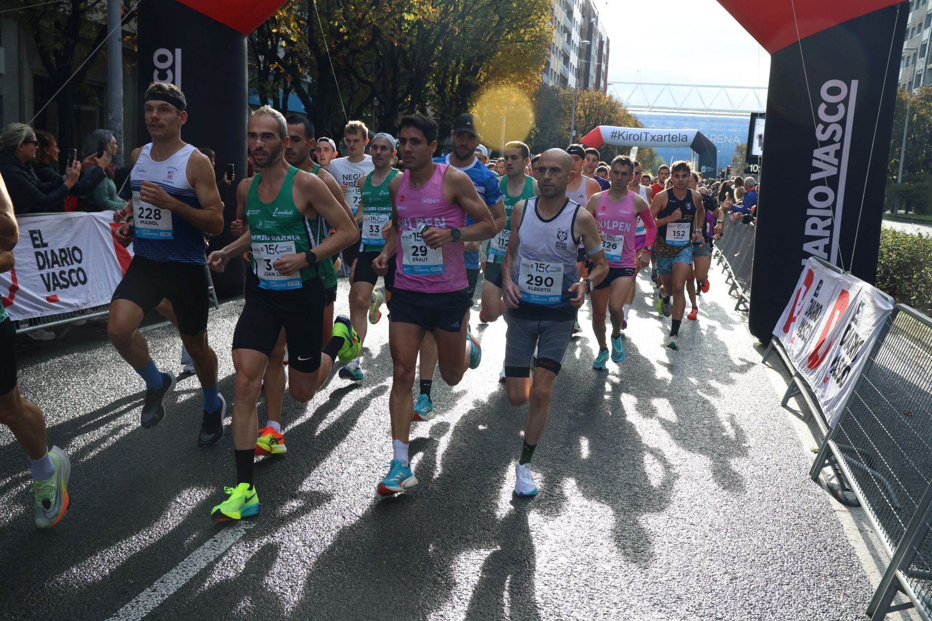 Así han vivido los corredores la 27ª edición de la Salto 15K