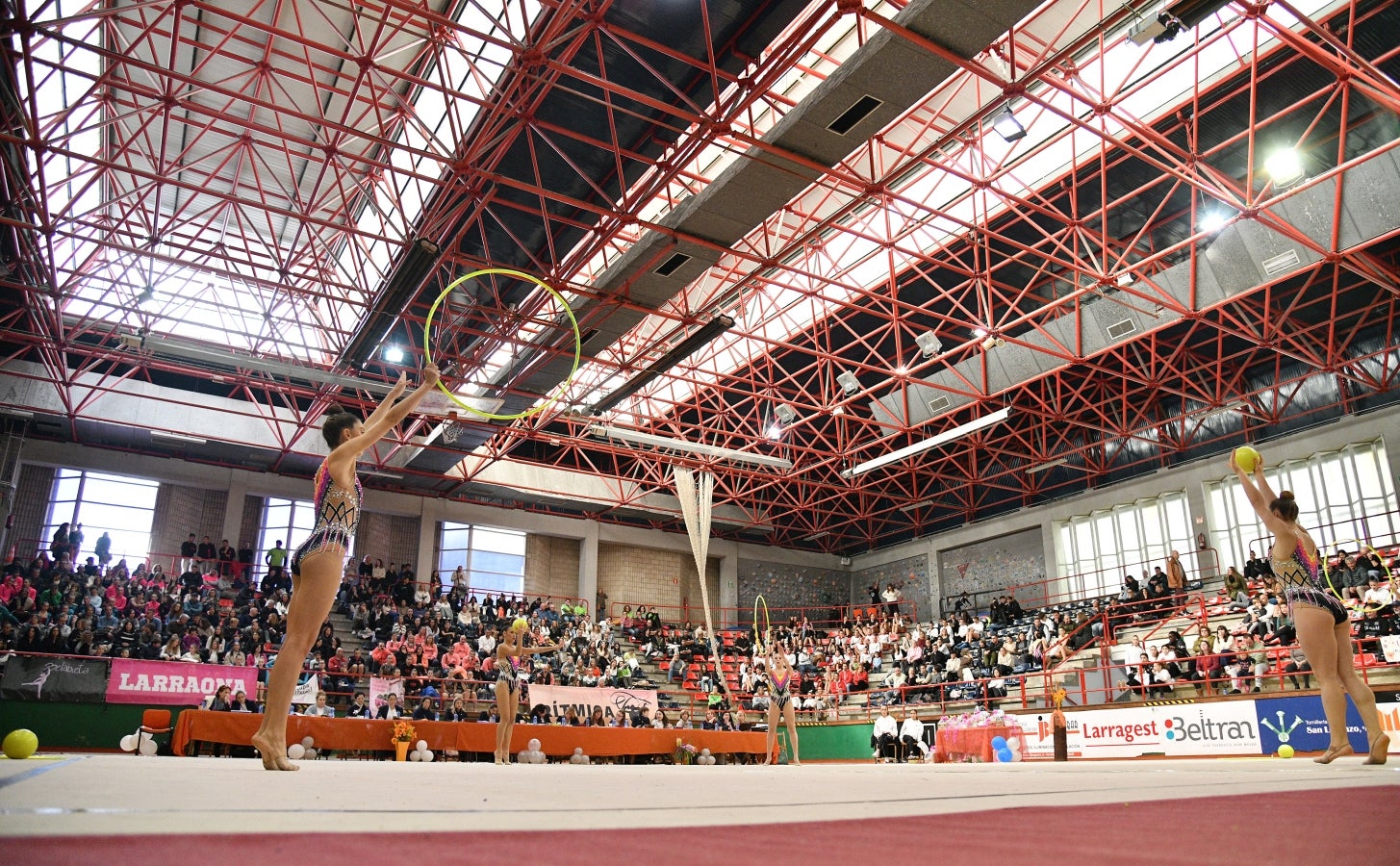 Lo mejor de la gimnasia rítmica, en Ipurua