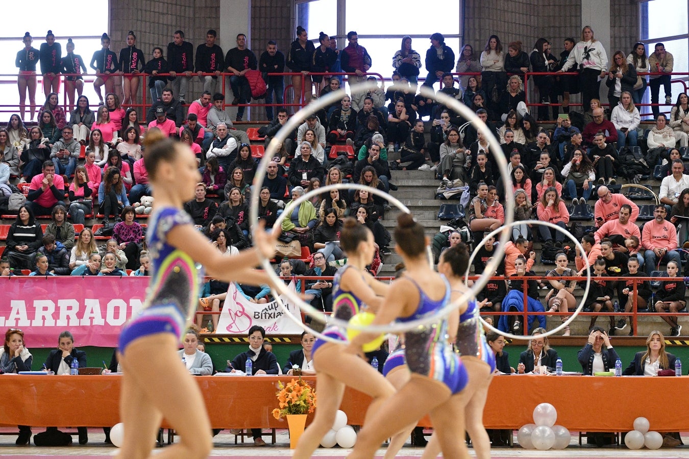 Lo mejor de la gimnasia rítmica, en Ipurua