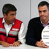 El lío político por la gestión de la DANA en Valencia: tuits borrados y un aviso de «peligro extremo» de la Aemet a las 10.03h del martes