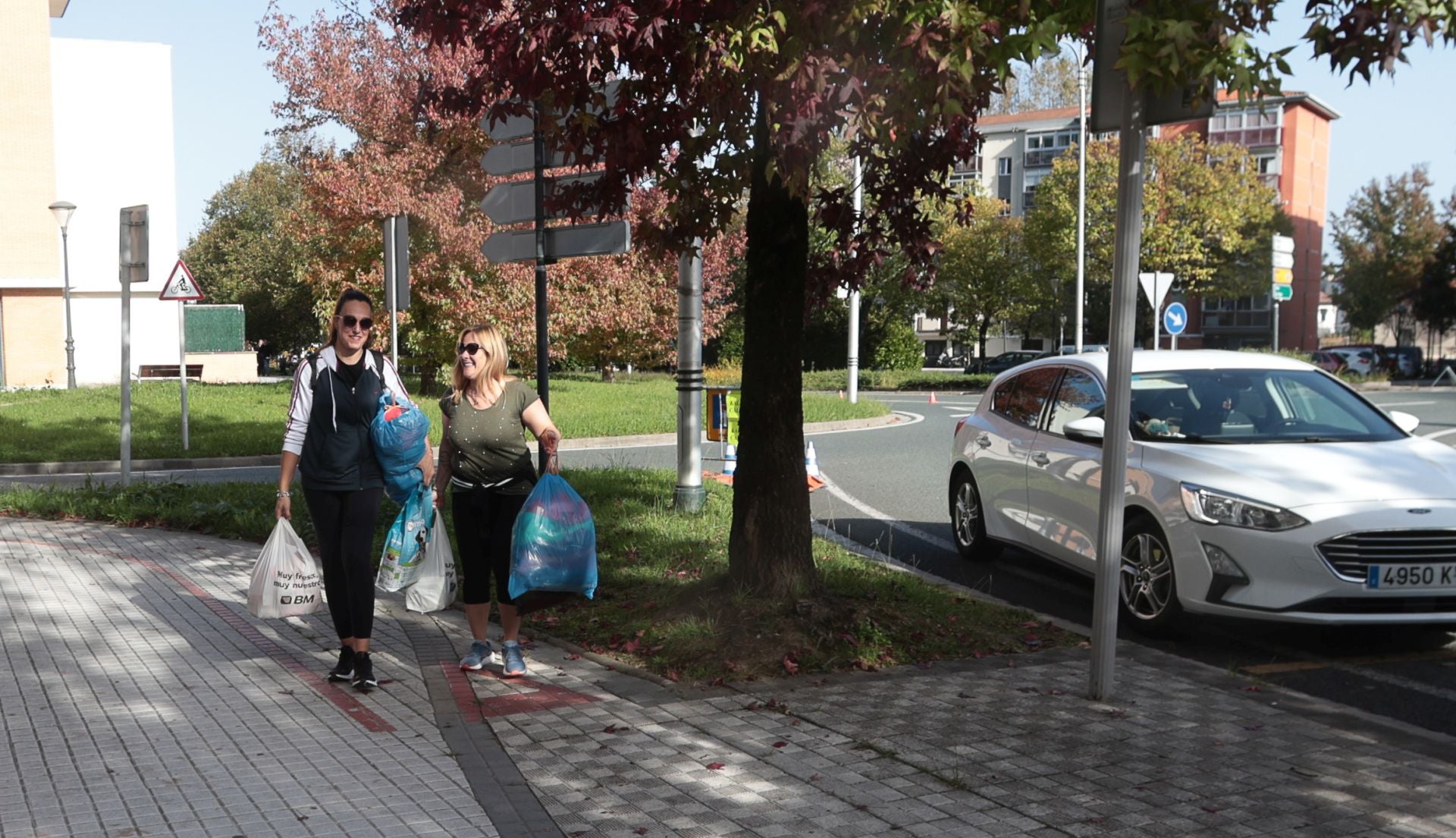 Irun se vuelca con los damnificados por la DANA