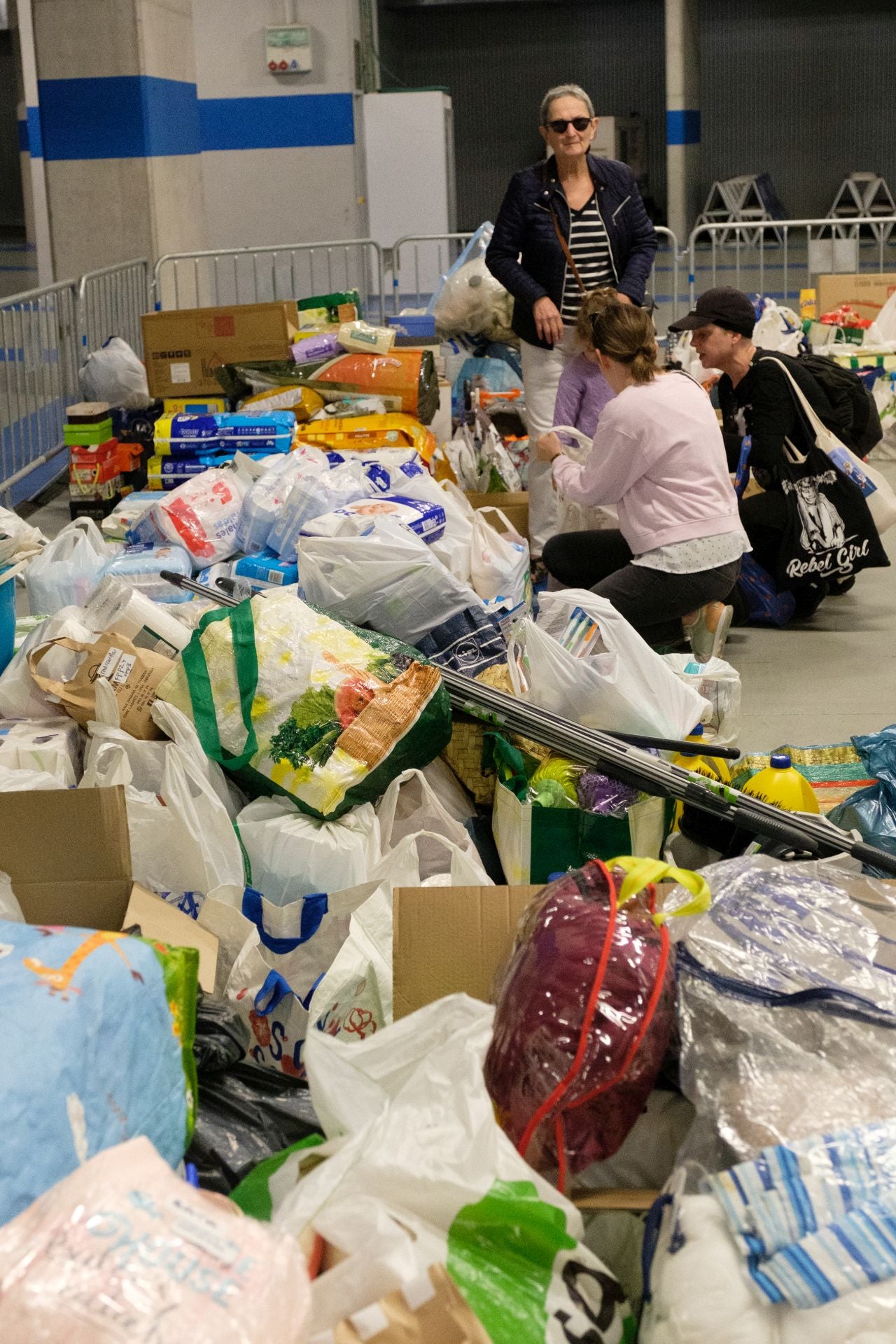 Solidaridad en el Reale Arena con los afectados por la DANA