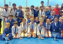 Los más jovencitos mostraron sus cualidades en el campeonato.