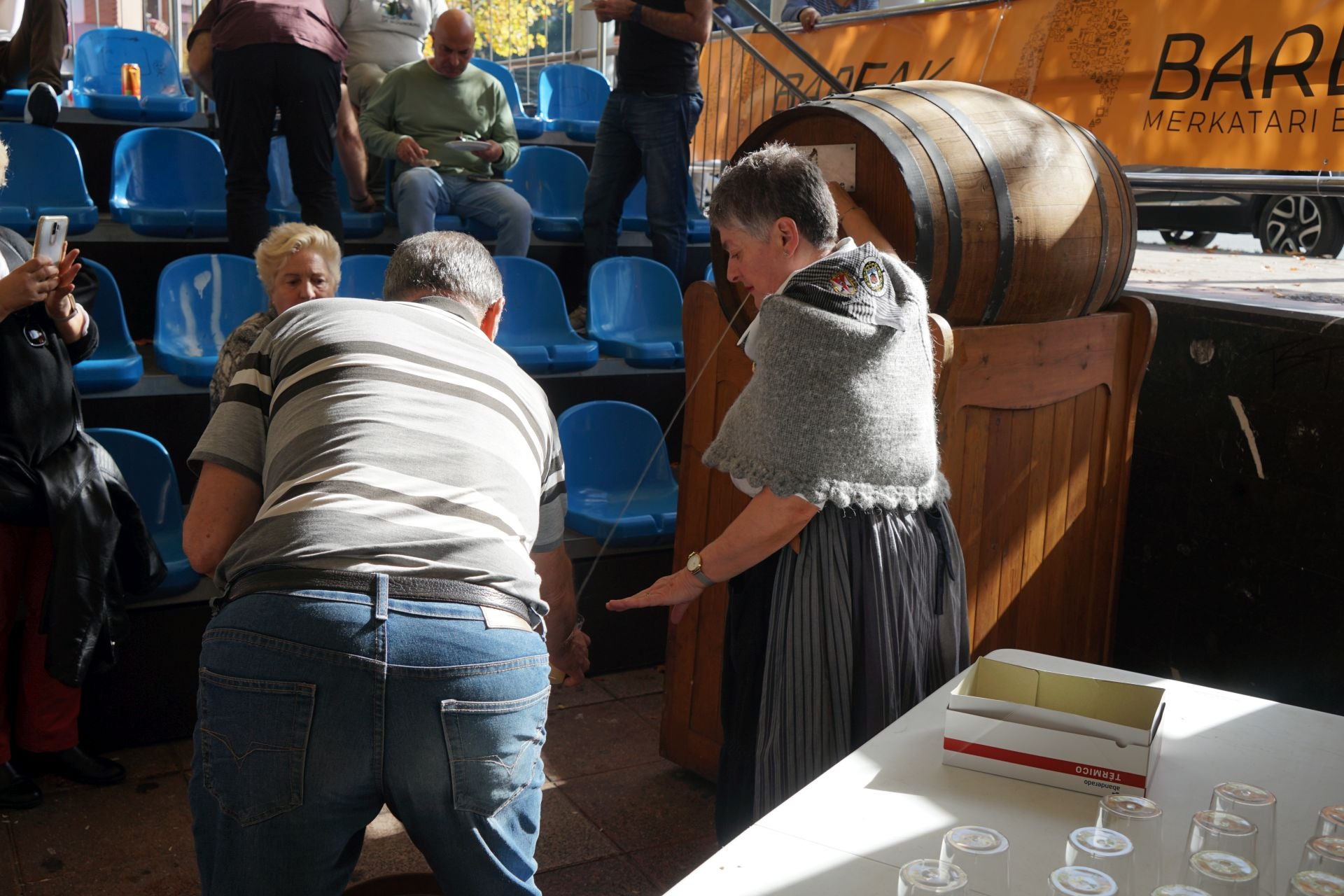 Sabor, tradición y amantes de la morcilla se reunen en Beasain