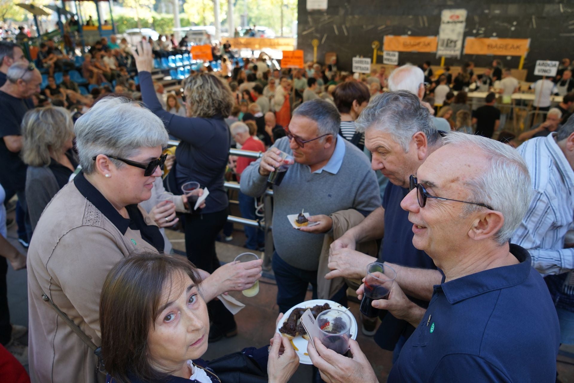 Sabor, tradición y amantes de la morcilla se reunen en Beasain