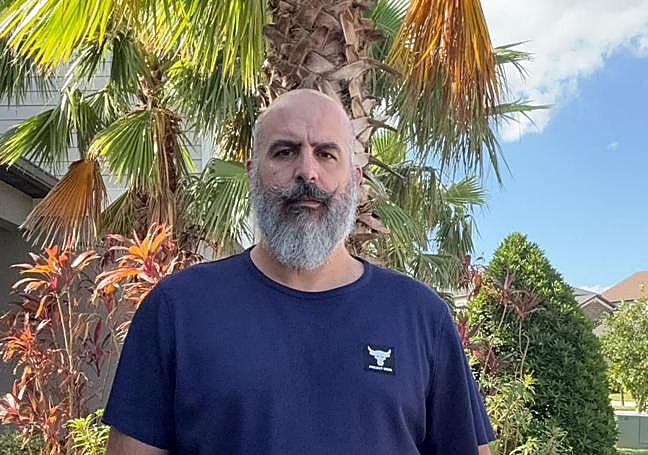 Álvaro Barbado se mudó a Tampa, Florida, hace nueve años.