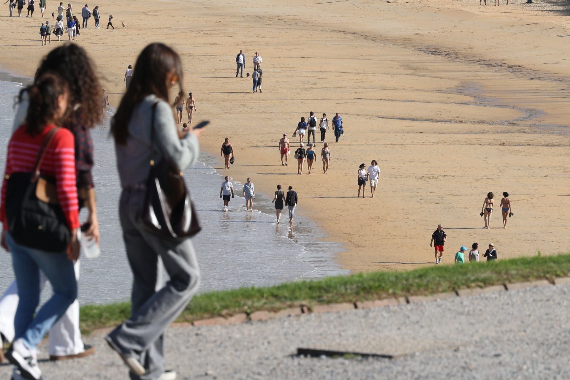 Fin de semana de semana casi veraniego en Donostia