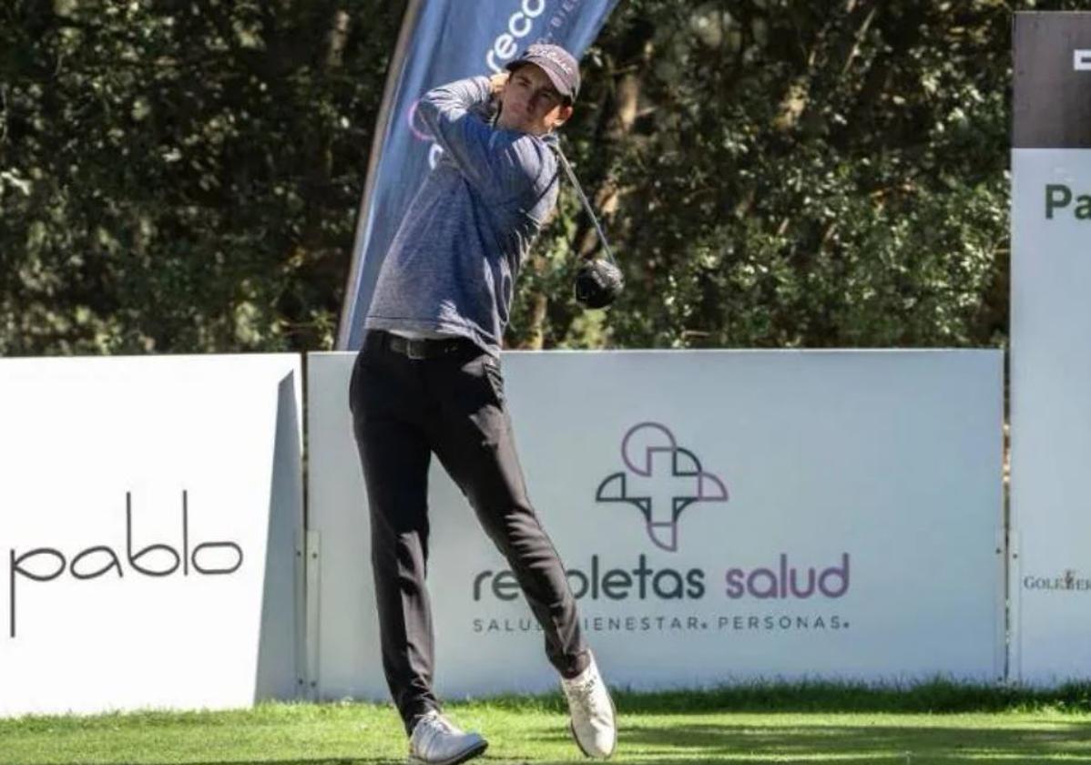 Joseba Torres, en un torneo esta temporada. .