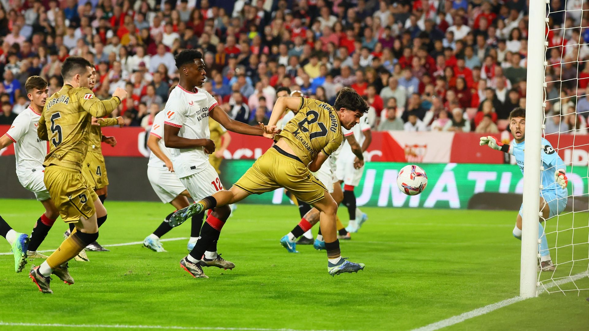 El Sevilla - Real, en imágenes