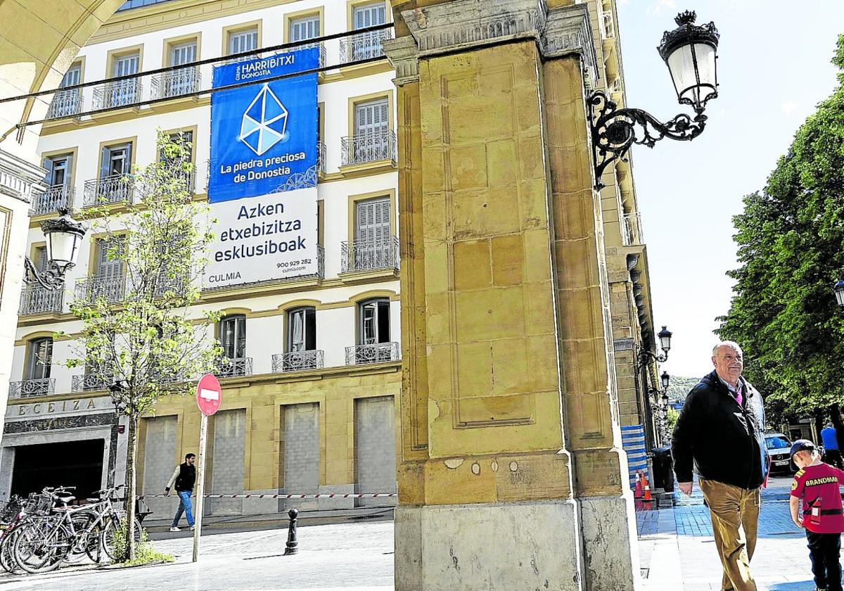 Oferta de viviendas en el Centro de San Sebastián.