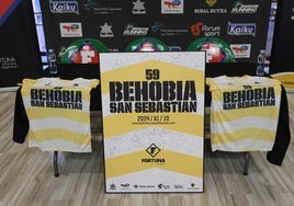 Presentación de la 59 edición de la Behobia - San Sebastián.