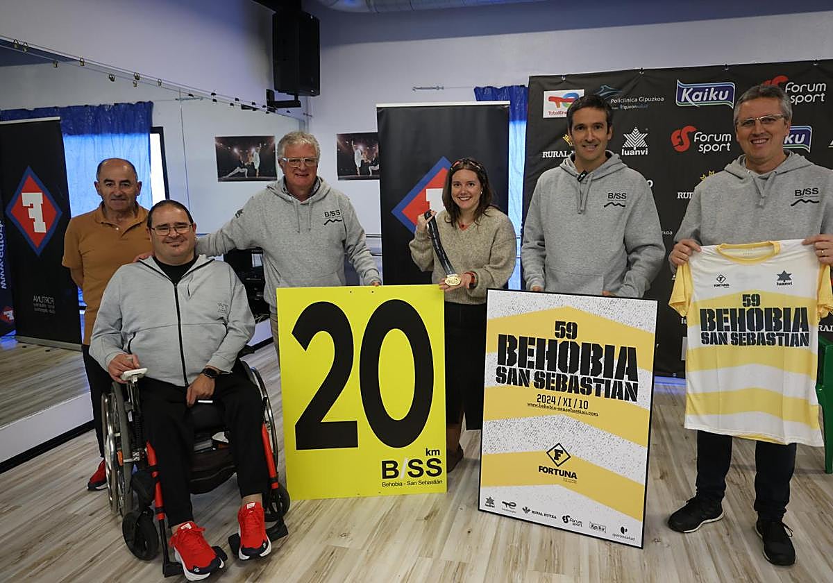 Presentación de la 59 edición de la Behobia - San Sebastián.