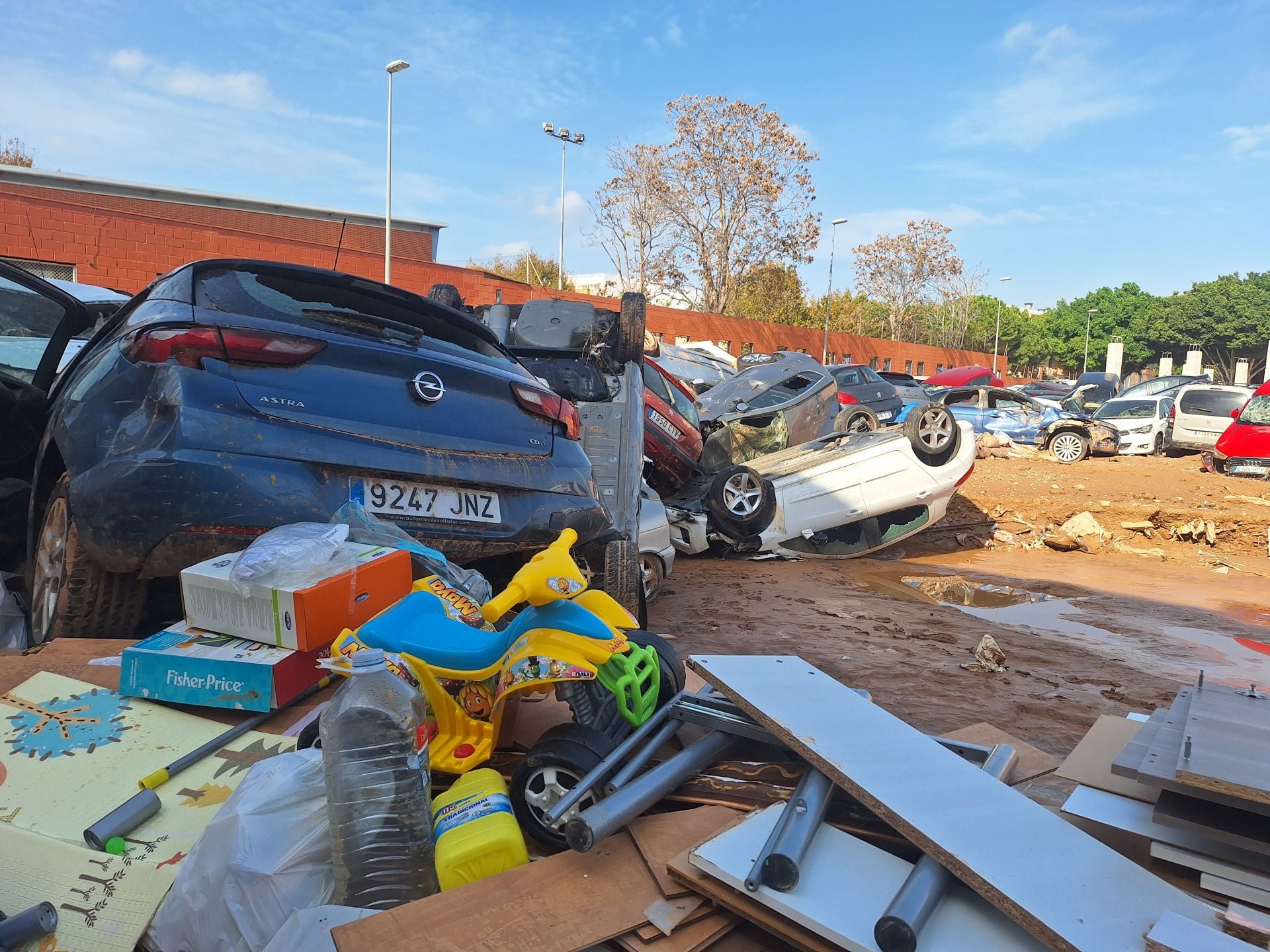 Así está Alfafar una semana después del paso de la DANA