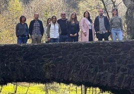 Foto de los asistentes al encuentro en Leitzaran.