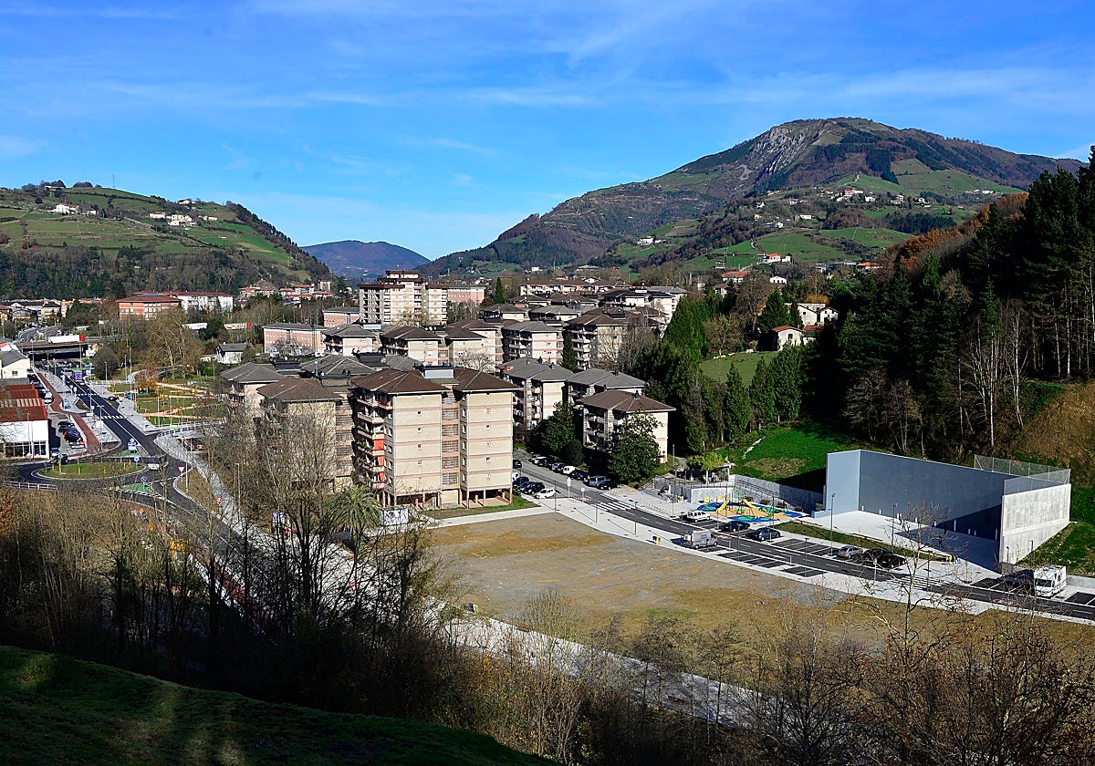 Vista del solar donde se construirán las nuevas viviendas