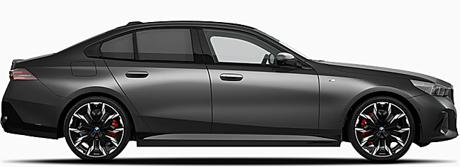 Un vehículo BMW 530E XDrive.