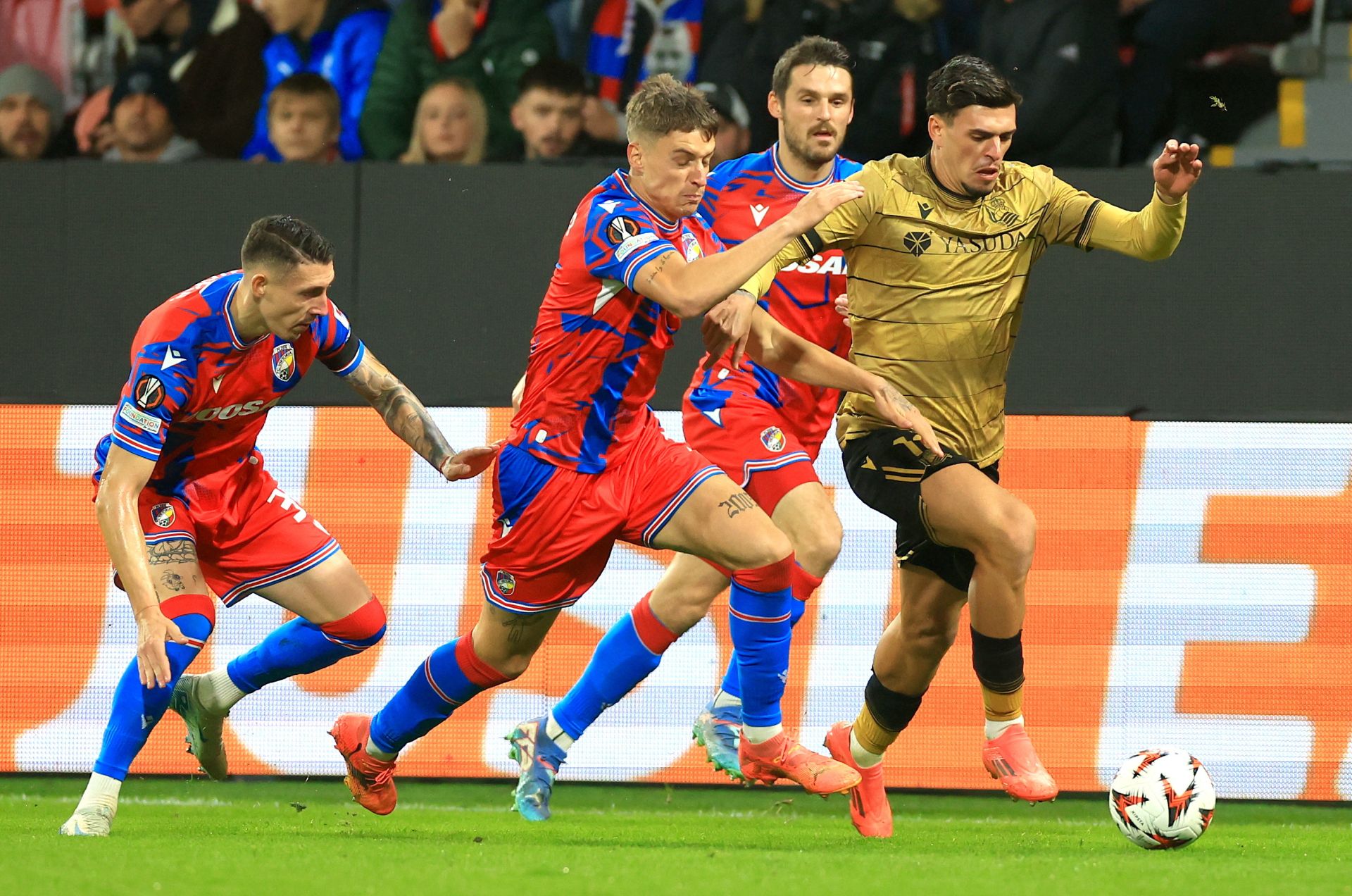 Las mejores imágenes del Viktoria Pilsen-Real Sociedad