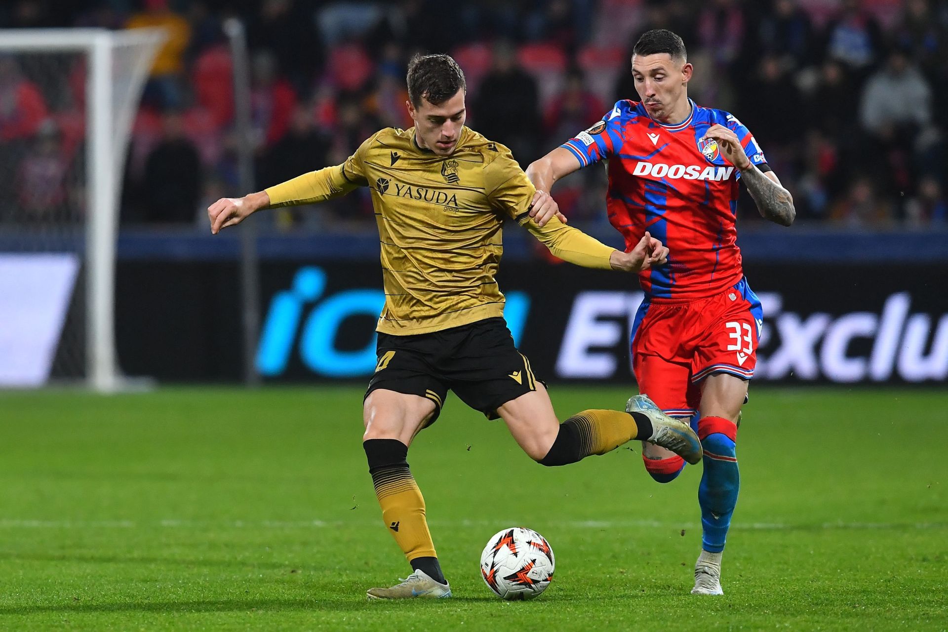 Las mejores imágenes del Viktoria Pilsen-Real Sociedad