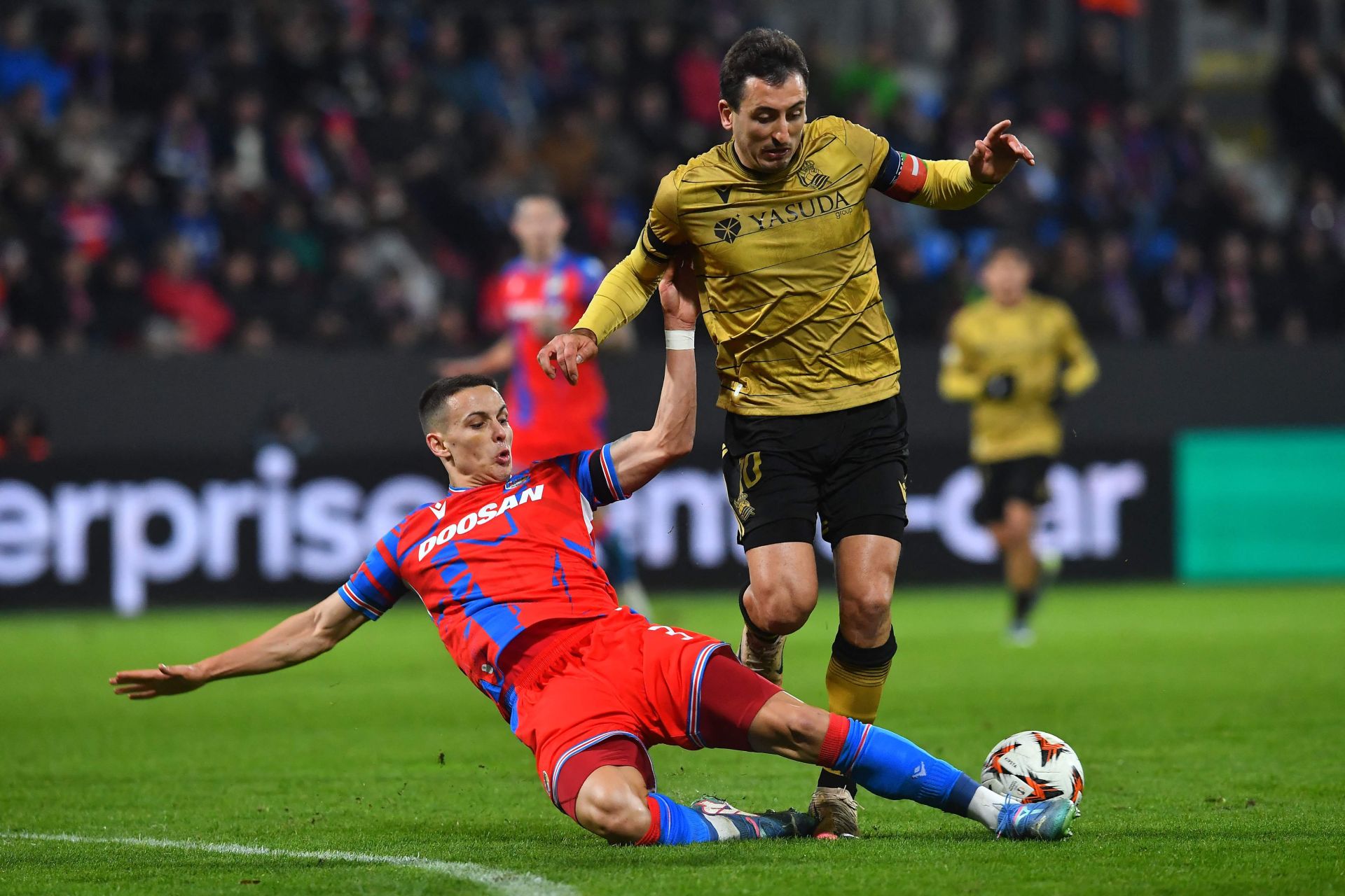 Las mejores imágenes del Viktoria Pilsen-Real Sociedad