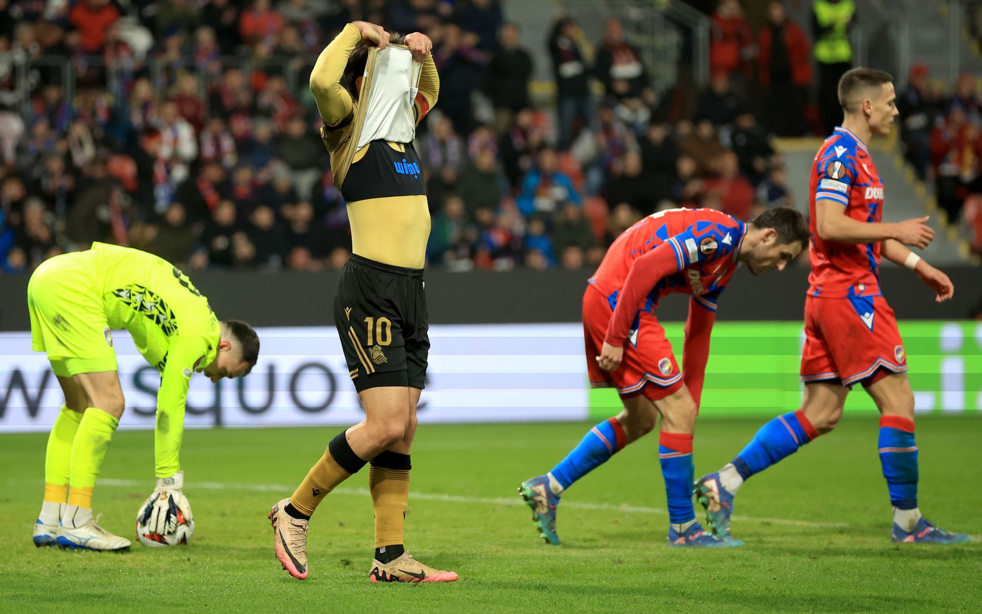 Las mejores imágenes del Viktoria Pilsen-Real Sociedad