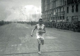 En 1924, Juan Manuel Azpiroz ganó la carrera con un tiempo de 1h14:22 y vistiendo la camiseta del CD Añorga