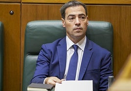 El lehendakari, Imanol Pradales, en el Parlamento Vasco.