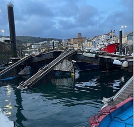 Estado del pantalán