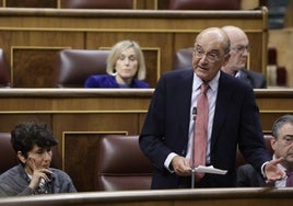 Mikel Legarda en el Congreso.