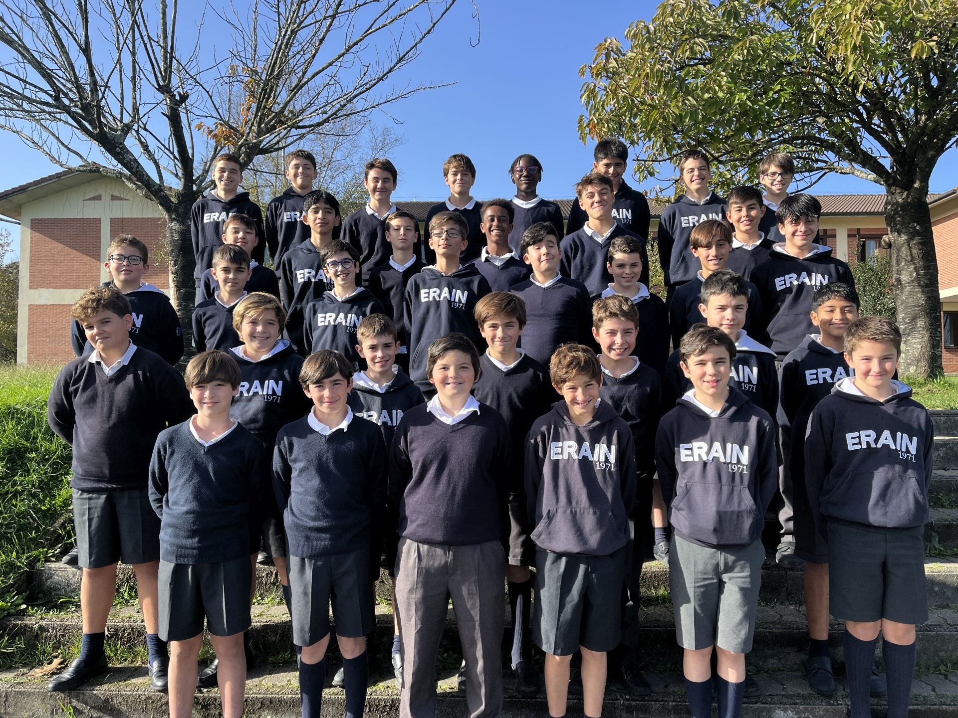 Alumnos de Erain de 1º de la ESO