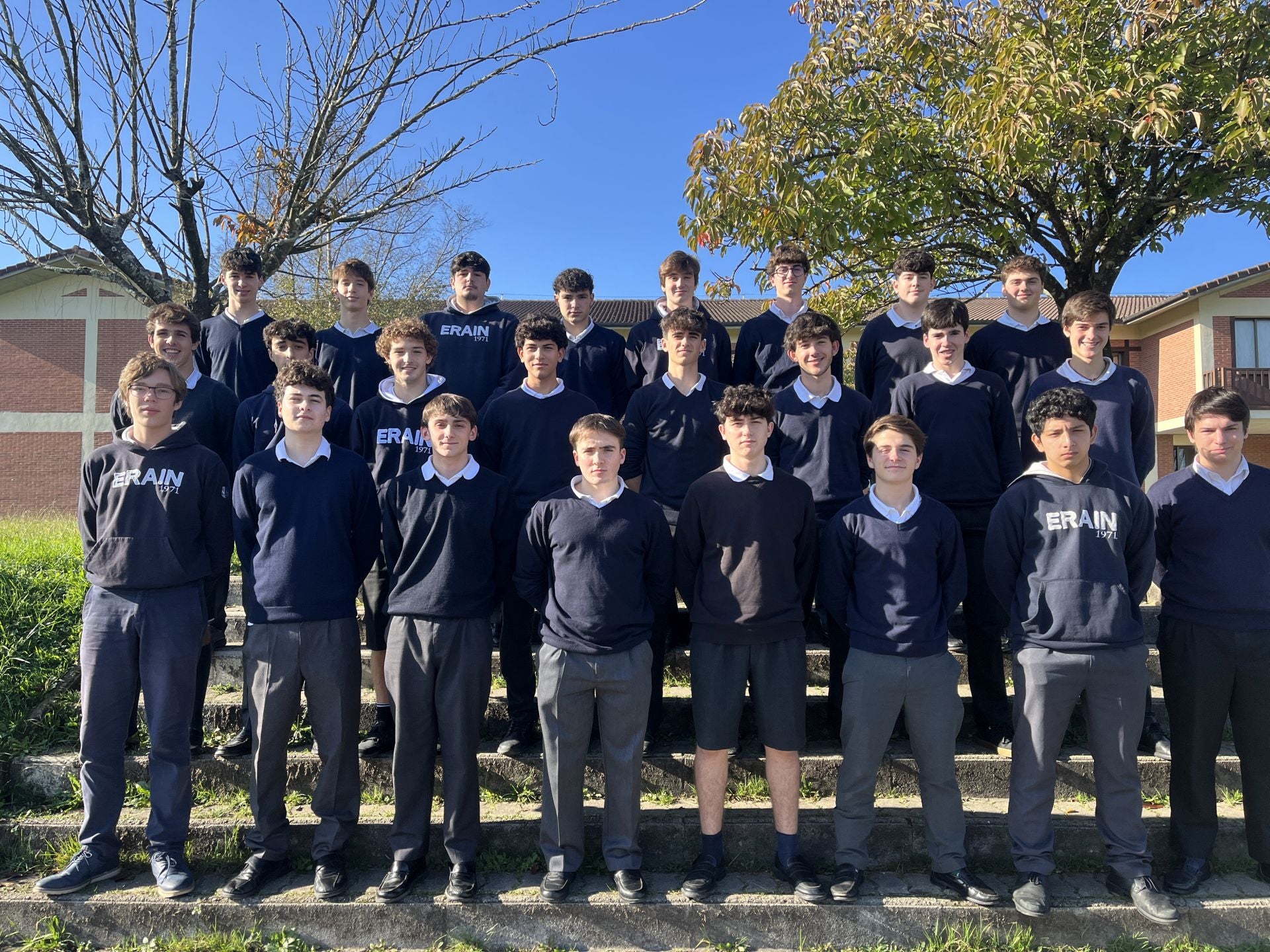 Alumnos de Erain de 2º de Bachillerato