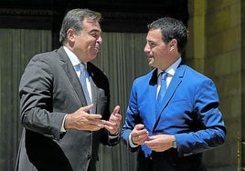 El lehendakari recibió en julio en Ajuria Enea al vicepresidente de la Comisión europea Margaritis Schinas.