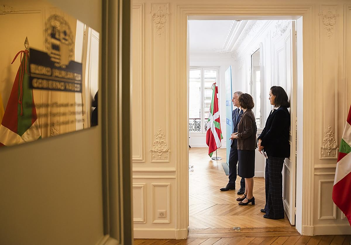 Delegación de Euskadi enh Francia.