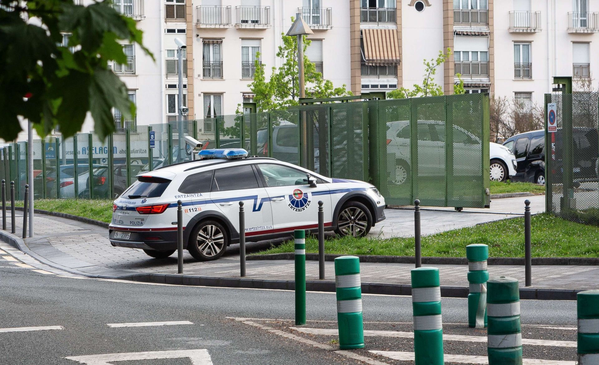 Imagen de archivo de un vehículo de la Ertzaintza.