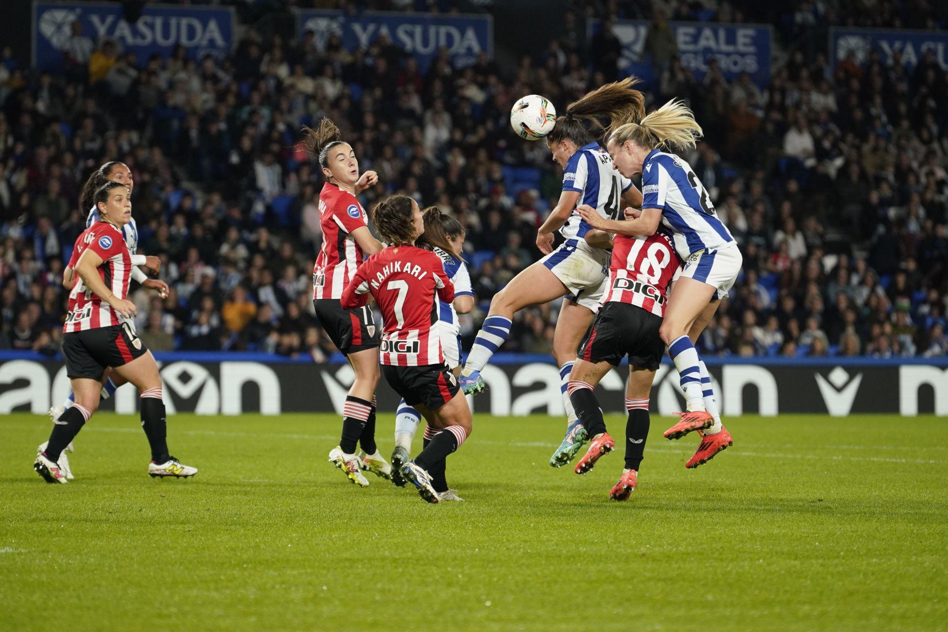 Las imágenes de la victoria de Real Sociedad ante el Athletic en Anoeta