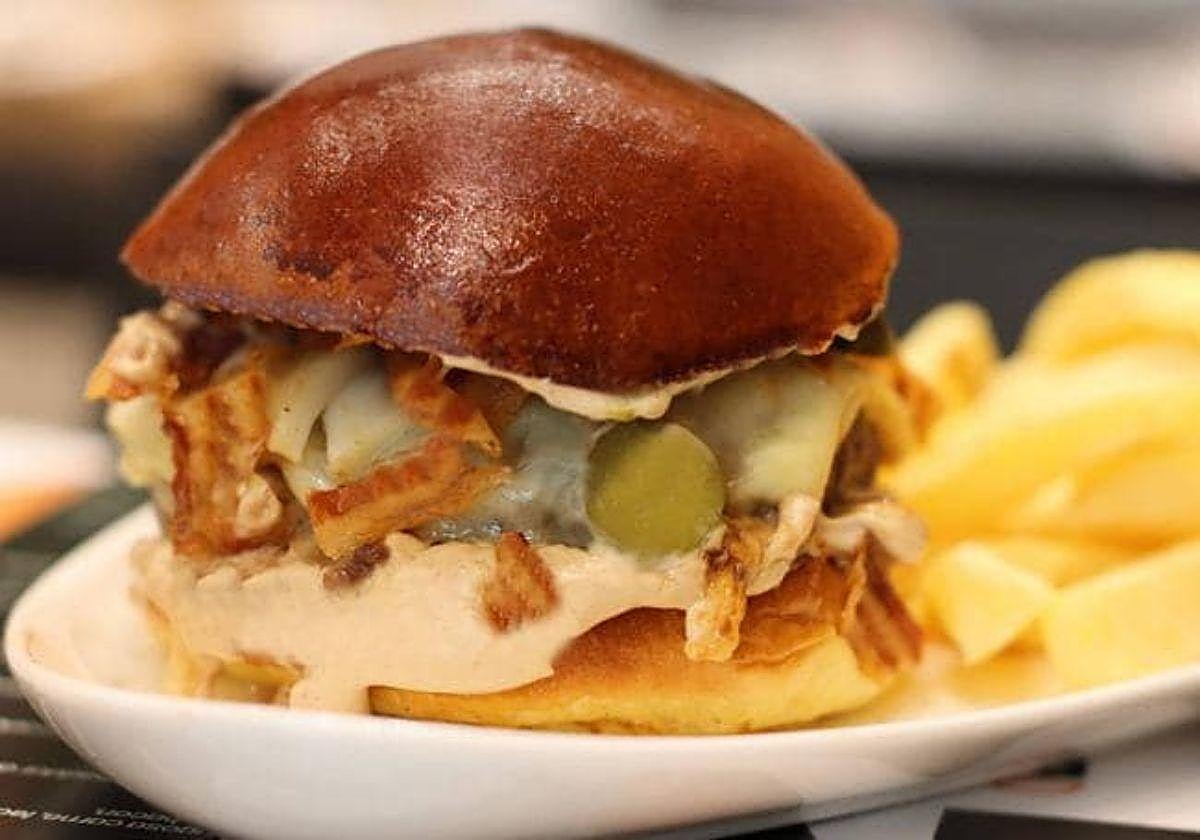 Hamburguesa 'La irresistible' de la Burguessia