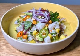 Receta de ceviche de dorada