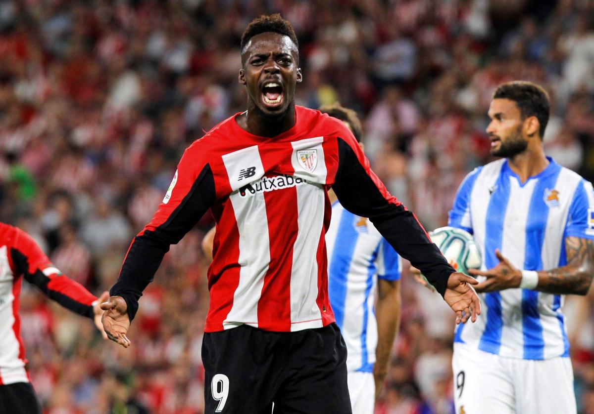 El deseo de Iñaki Williams ante la Real Sociedad: «Ojalá pueda seguir vacunándoles»
