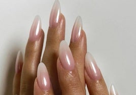 'Baby Boomer Jelly Glazed Nails'