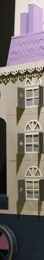 Imagen secundaria 2 - Figuras de papel que cuentan historias y se convierten en arte