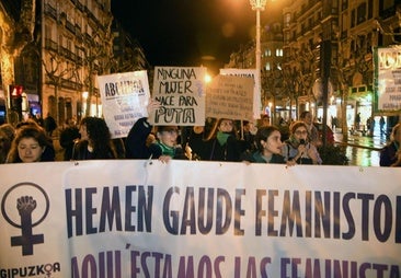 Concentraciones por el 25N: puntos de encuentro y horas de salida de las marchas en Gipuzkoa