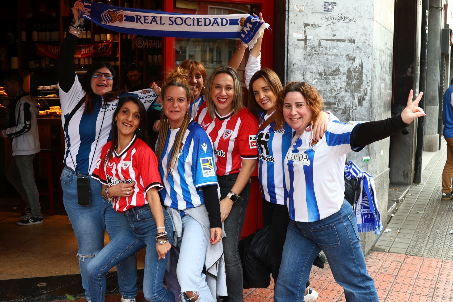 Ambiente de lujo horas antes de la previa