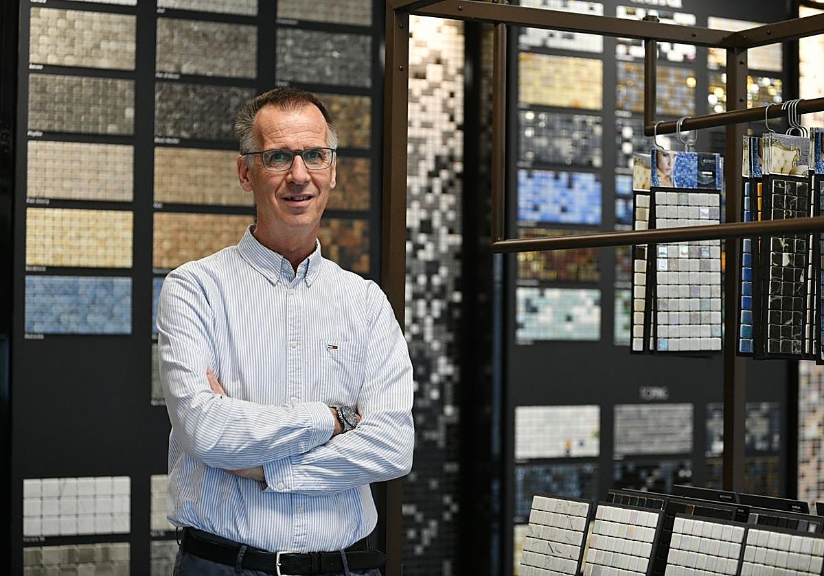 José Ángel Muro, socio-presidente de Ezarri Mosaicos.
