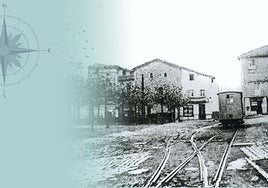 Imagen antigua de Hernani.