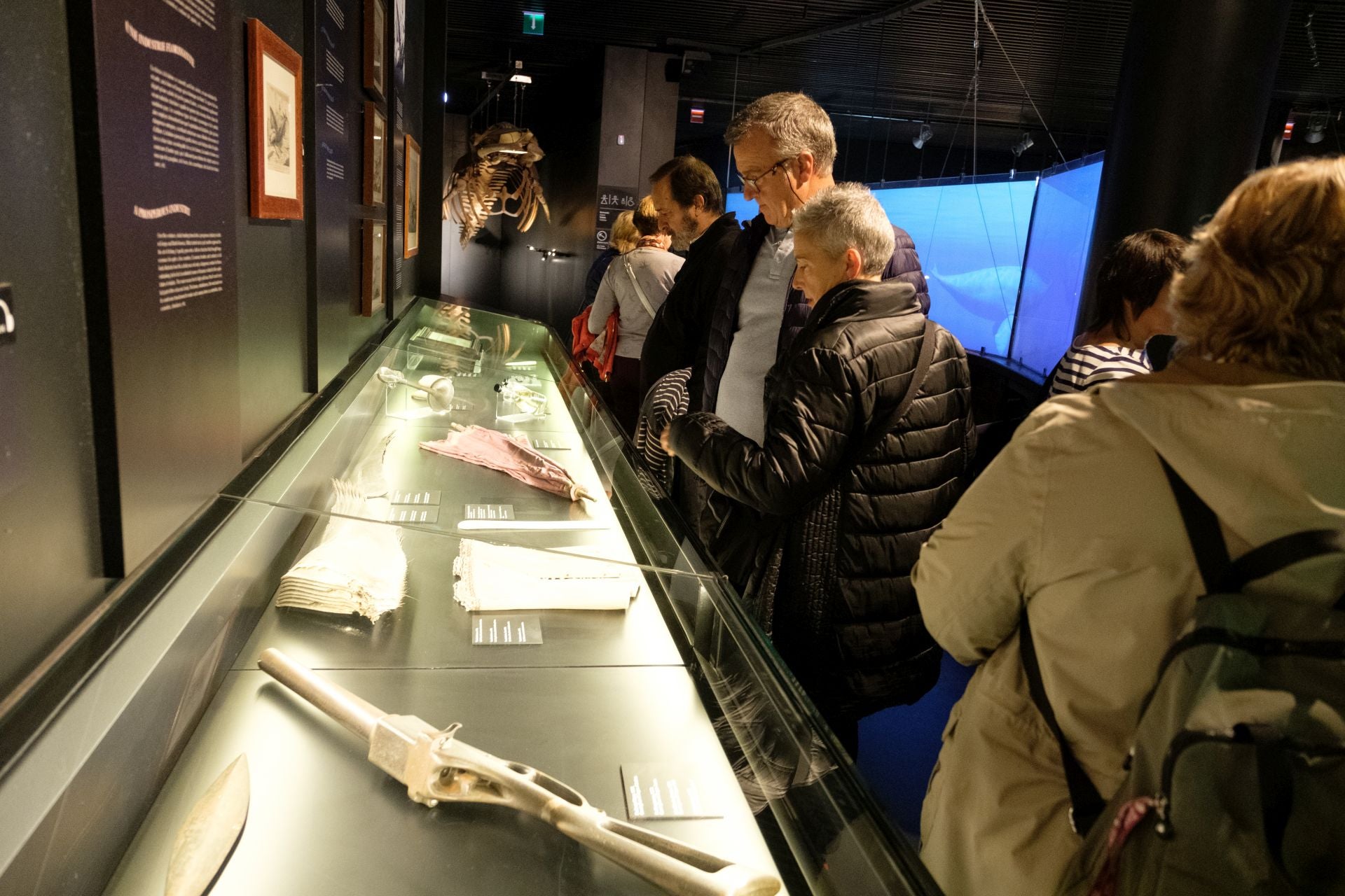 Visita al Aquarium de los suscriptores de El Diario Vasco